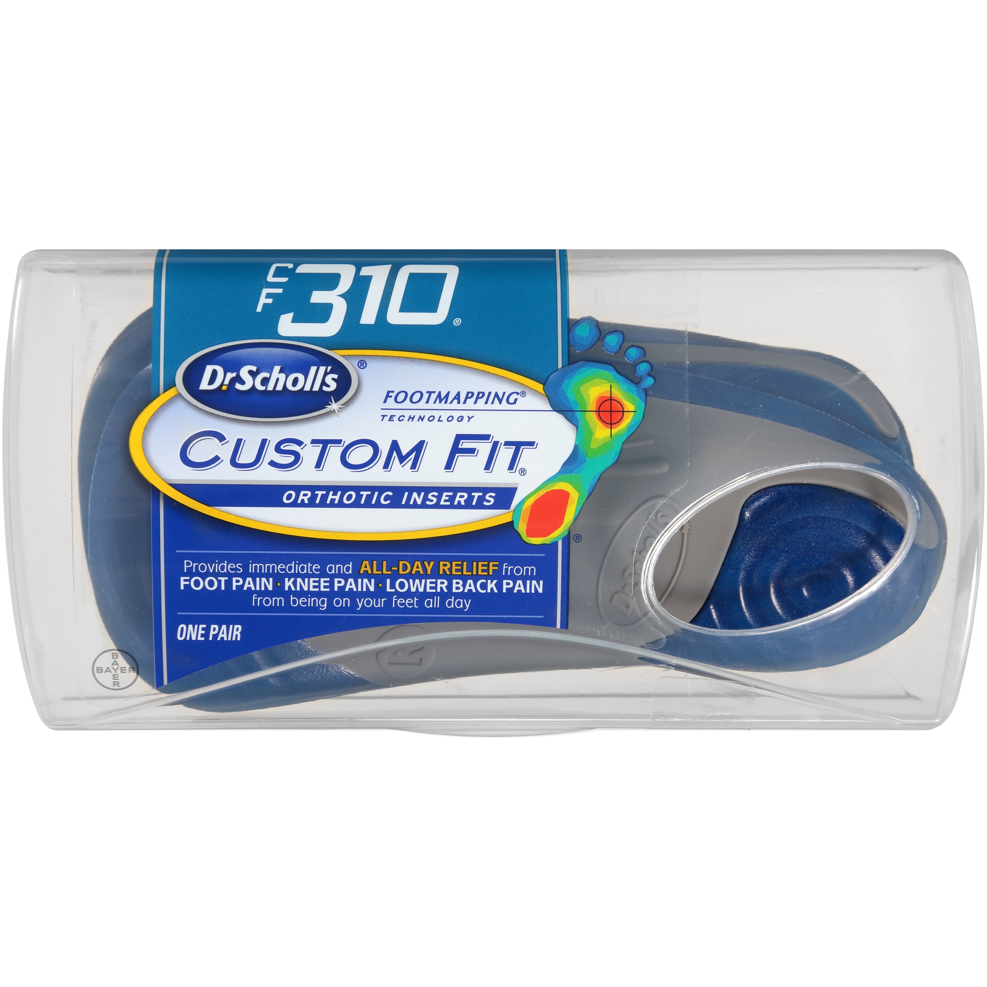 Dr Scholl S Custom Fit Orthotic Inserts Cf One Pair Hsastore
