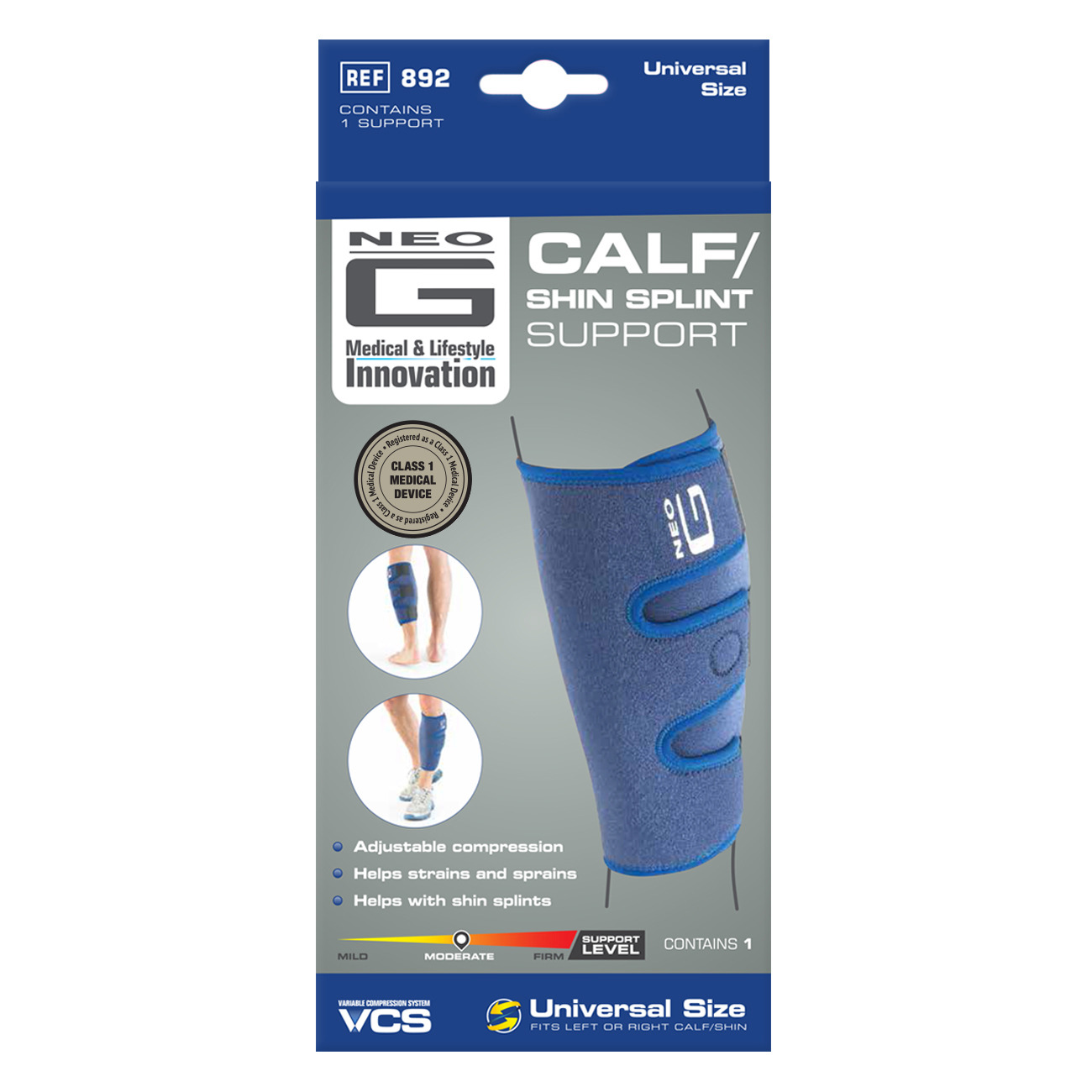 Neo G Calf/Shin Splint Support, Universal Size