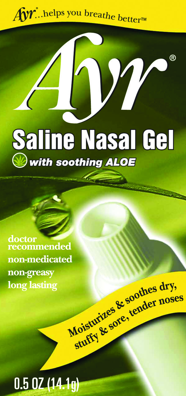 Ayr Saline Nasal Gel with Soothing Aloe, 0.5 oz | FSAstore.com