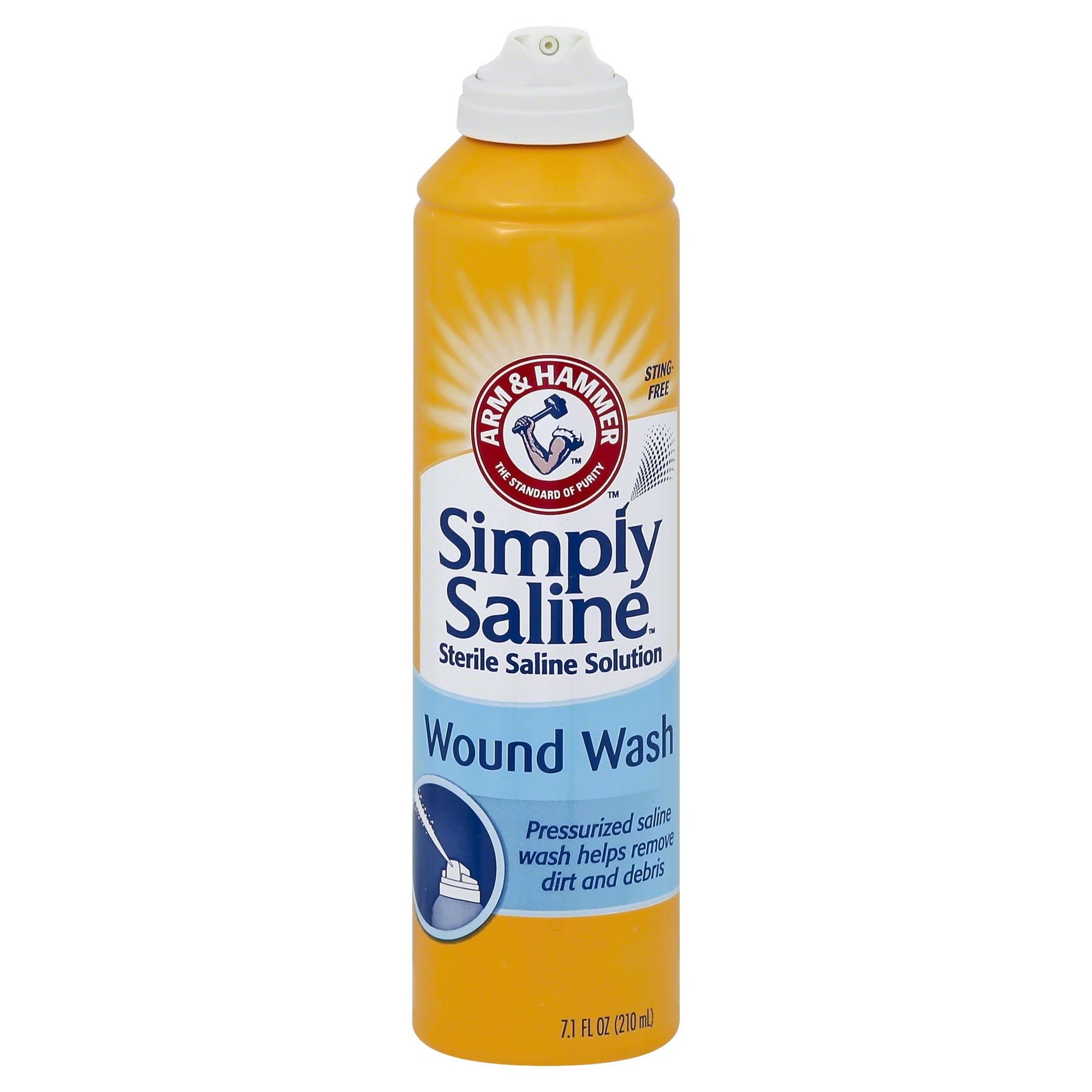 Simply Saline Wound Wash Sterile Solution Spray 7 1 Fl Oz FSAstore