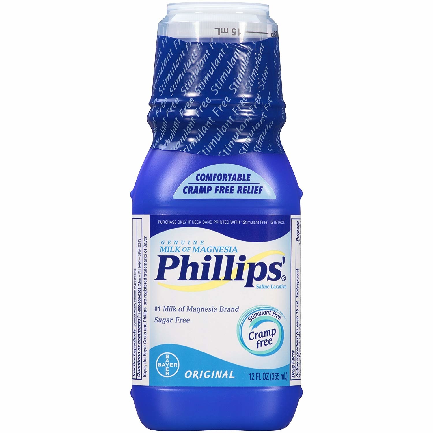 Phillips Milk of Magnesia, Original Flavor, 12 oz ...