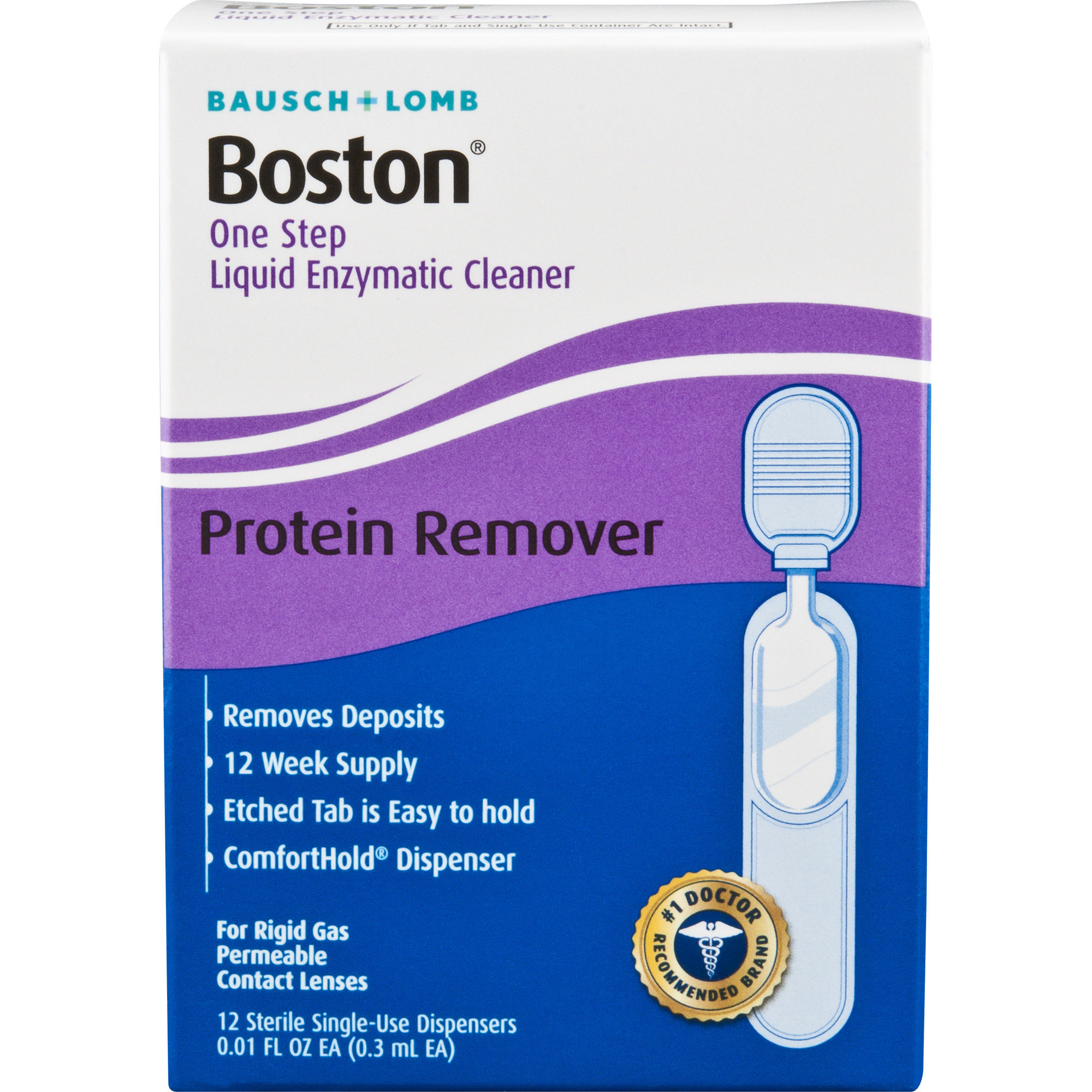 Boston One Step Liquid Enzymatic Cleaner, .17 fl oz