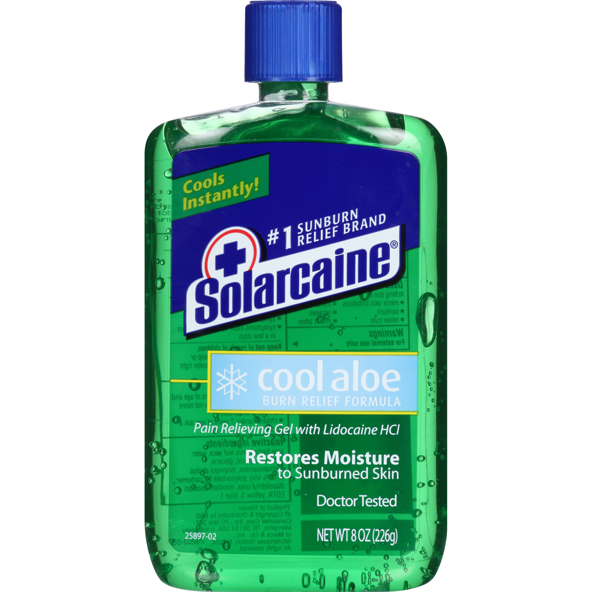 Solarcaine Aloe Extra Burn Relief Gel, 8 oz