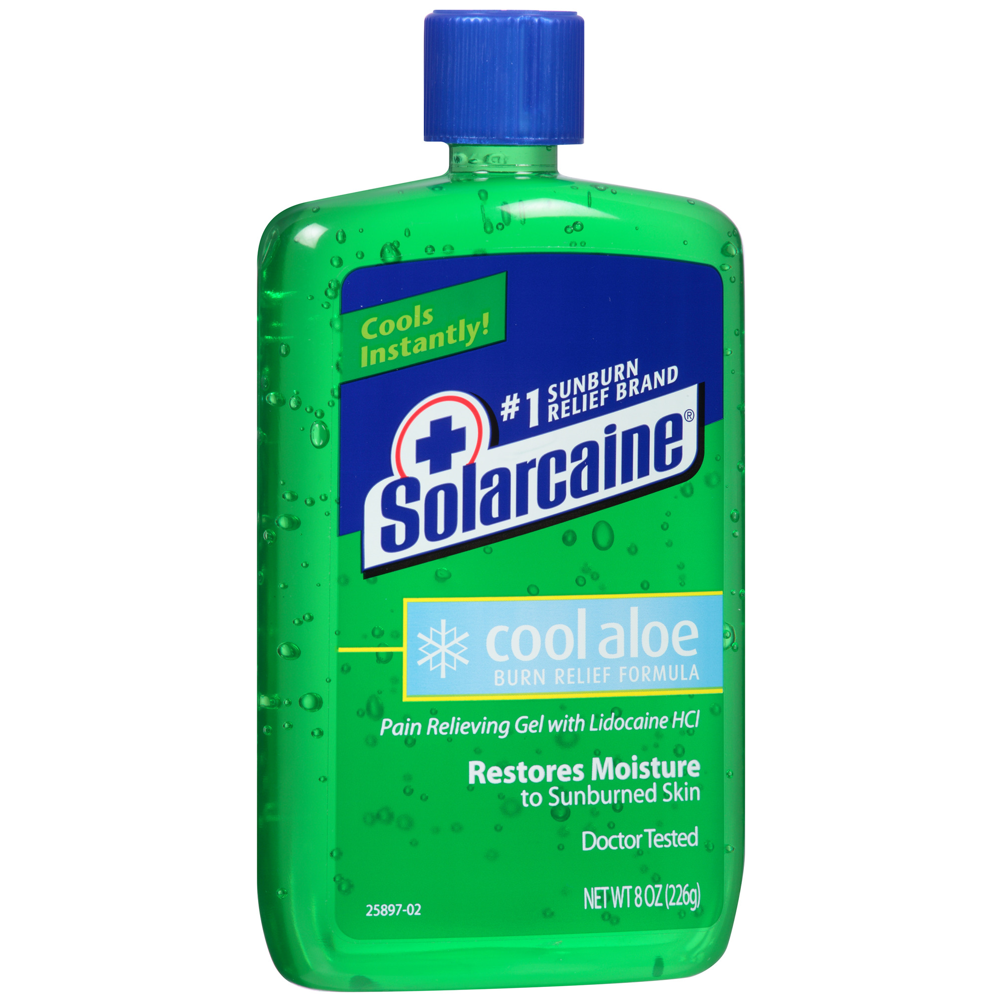 Solarcaine Aloe Extra Burn Relief Gel, 8 oz