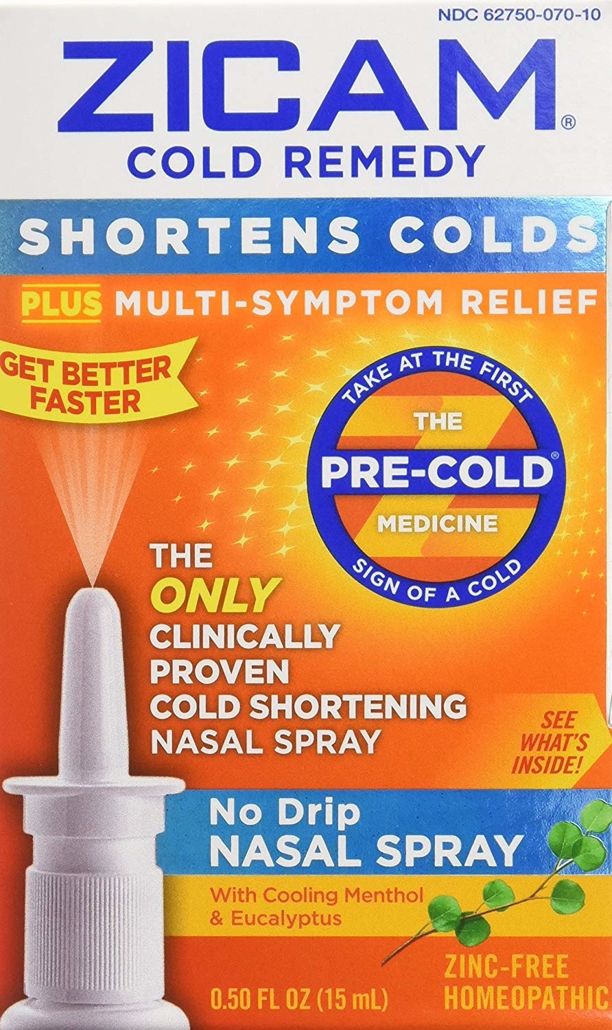 Zicam Cold Remedy Nasal Spray 05 Fl Oz 