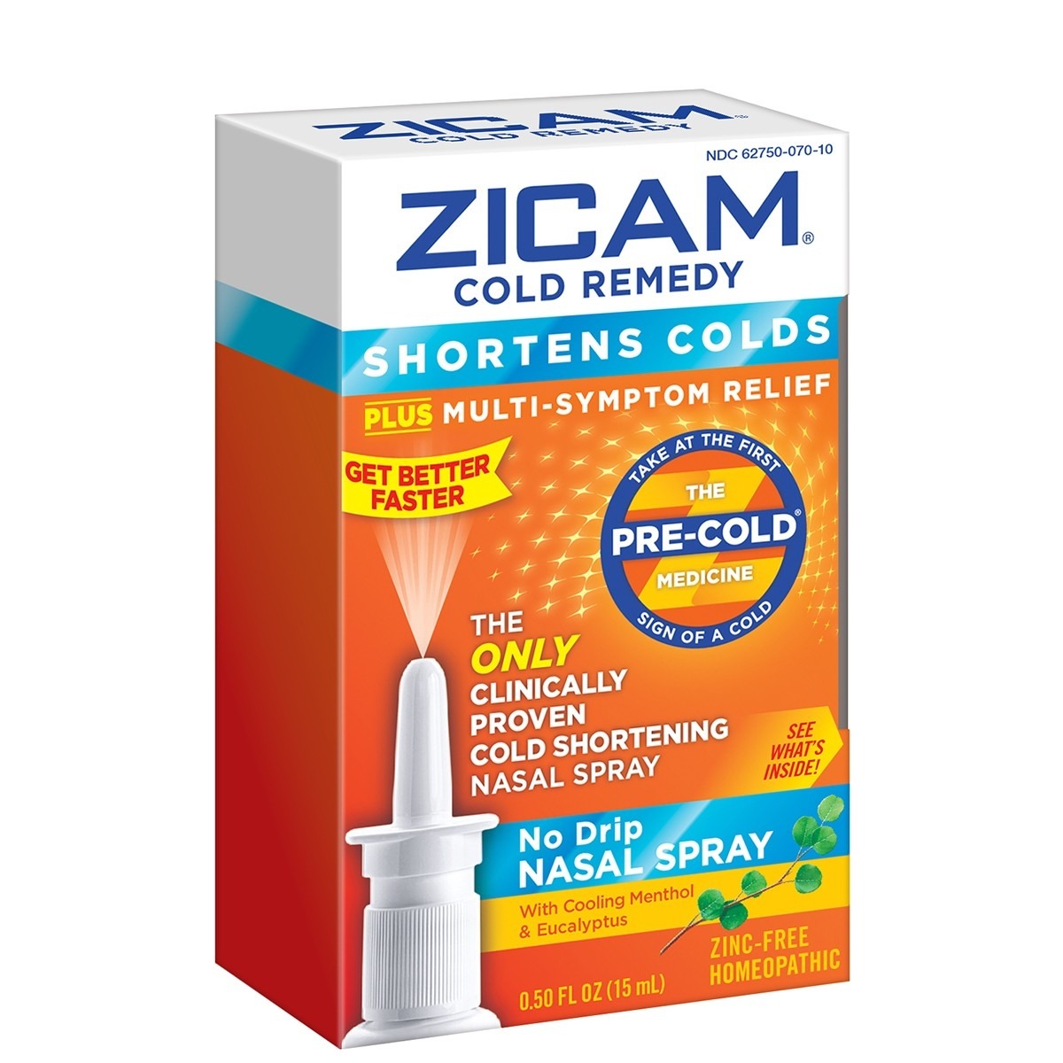 Zicam Cold Remedy Nasal Spray, 0.5 fl. oz.