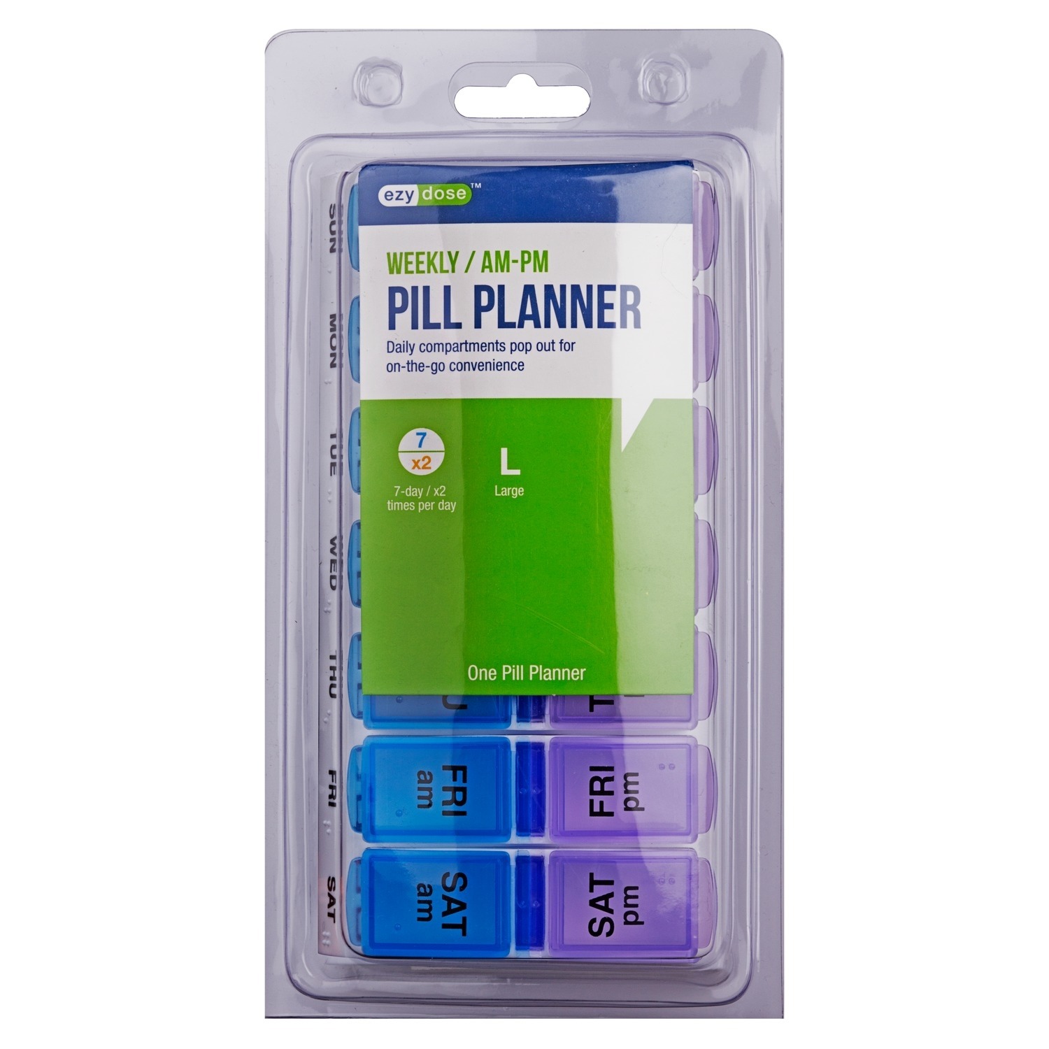 EZY Dose Weekly/AMPM Pill Planner