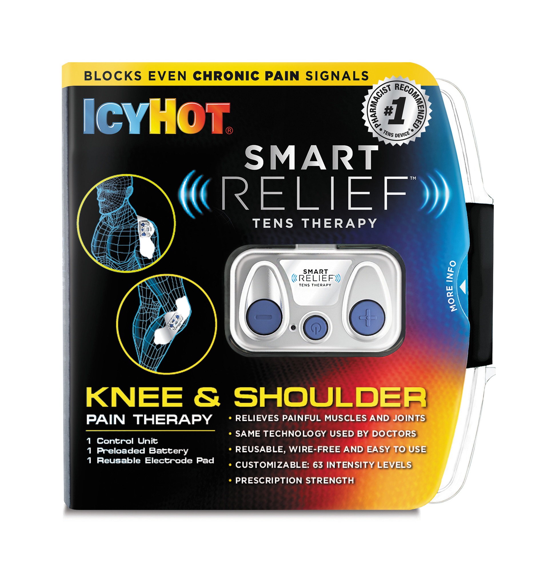 Icy Hot Smart Relief TENS Therapy Knee and Shoulder