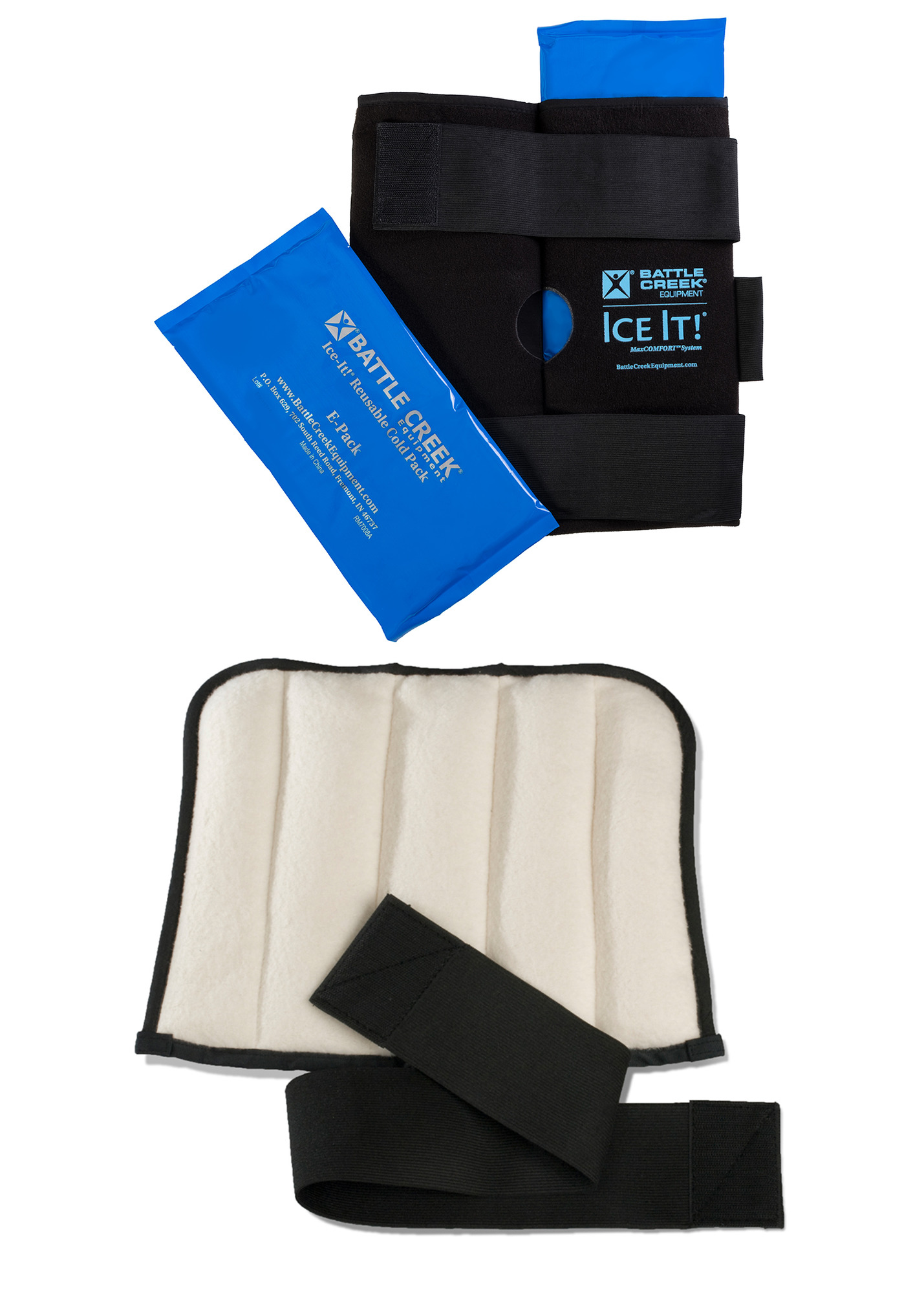 Battle Creek Knee Pain Kit with Moist Heat and Cold Therapy