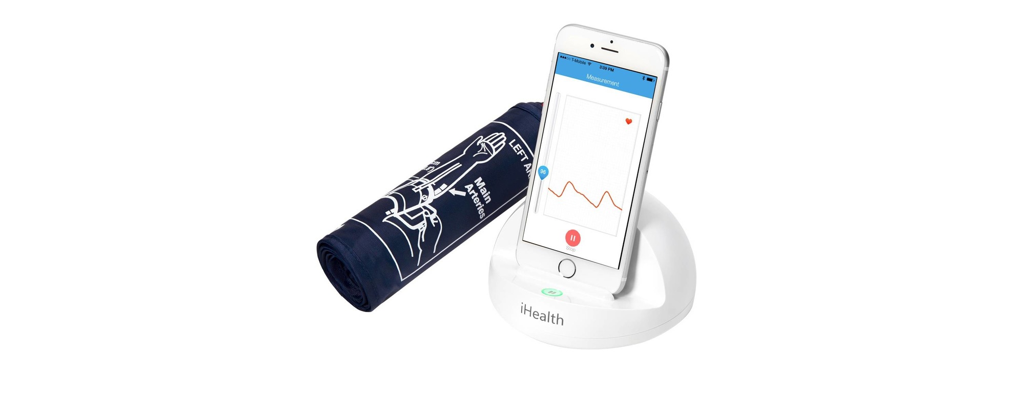 iHealth Ease Blood Pressure Monitor, XLarge Cuff