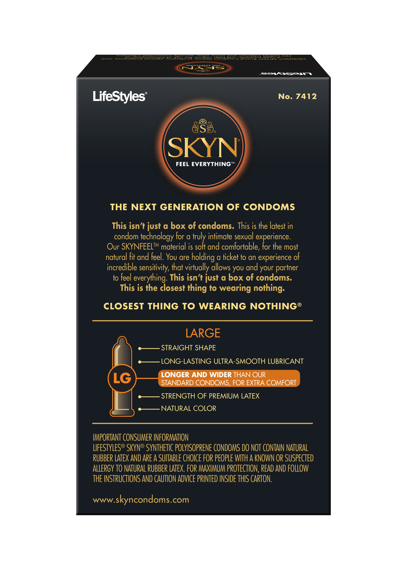 Lifestyles skyn elite condoms are 20% thinner compared to the lifestyles sk...