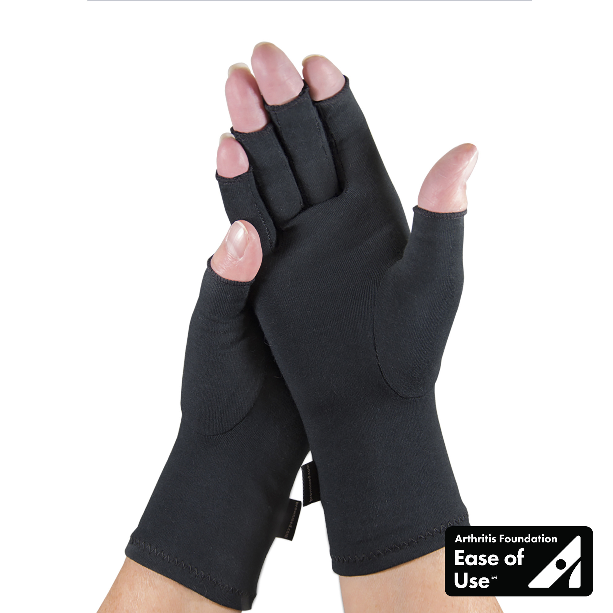 IMAK Compression Arthritis Gloves, Black, Small