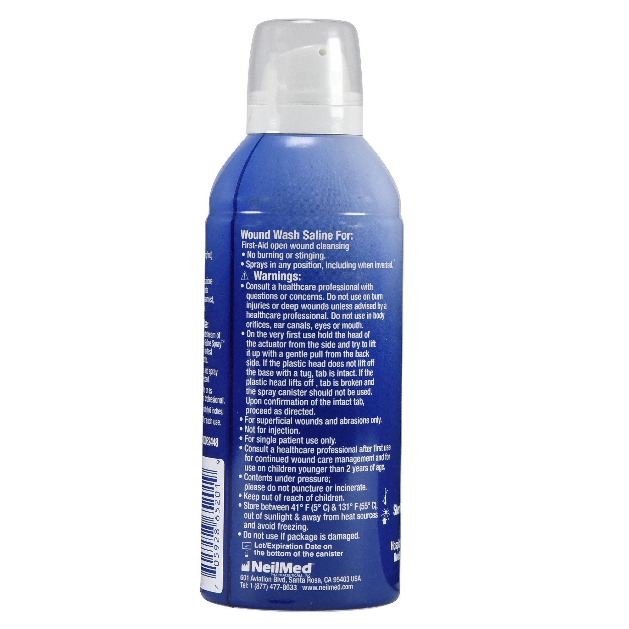 NeilCleanse Wound Wash Saline Spray 6oz