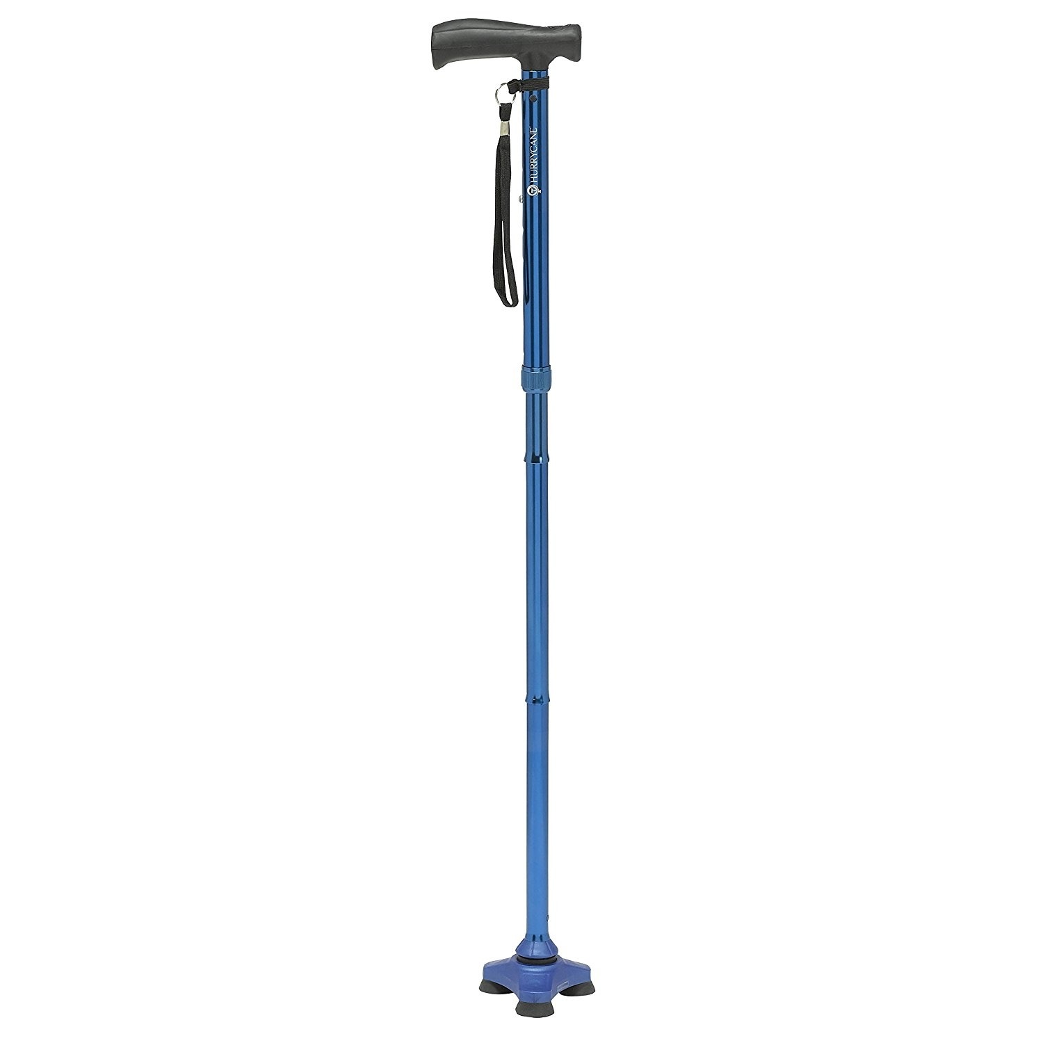 HurryCane Freedom Edition Folding Cane, Blue | FSAstore.com