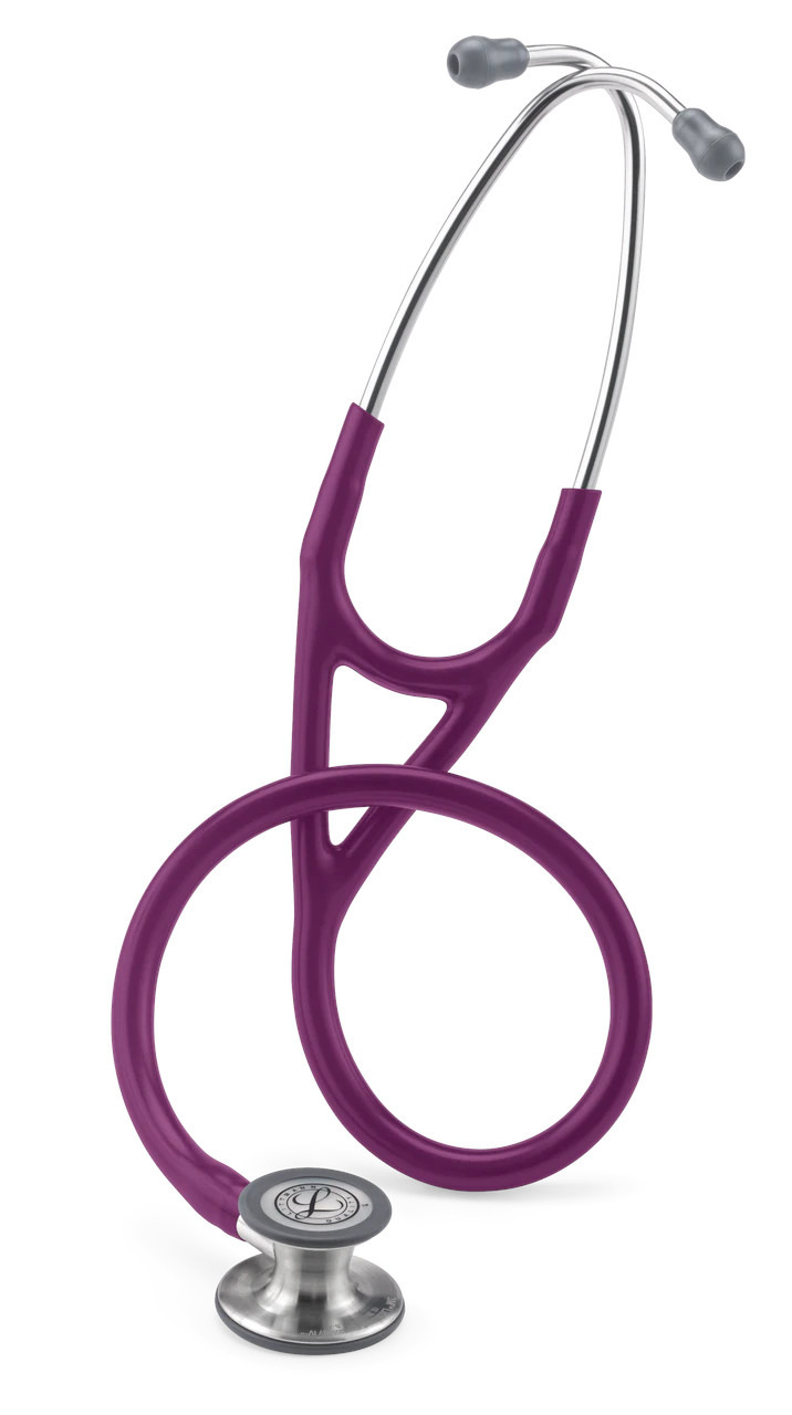 3M Littmann Cardiology IV Stethoscope, Plum Tube with Standard Finish