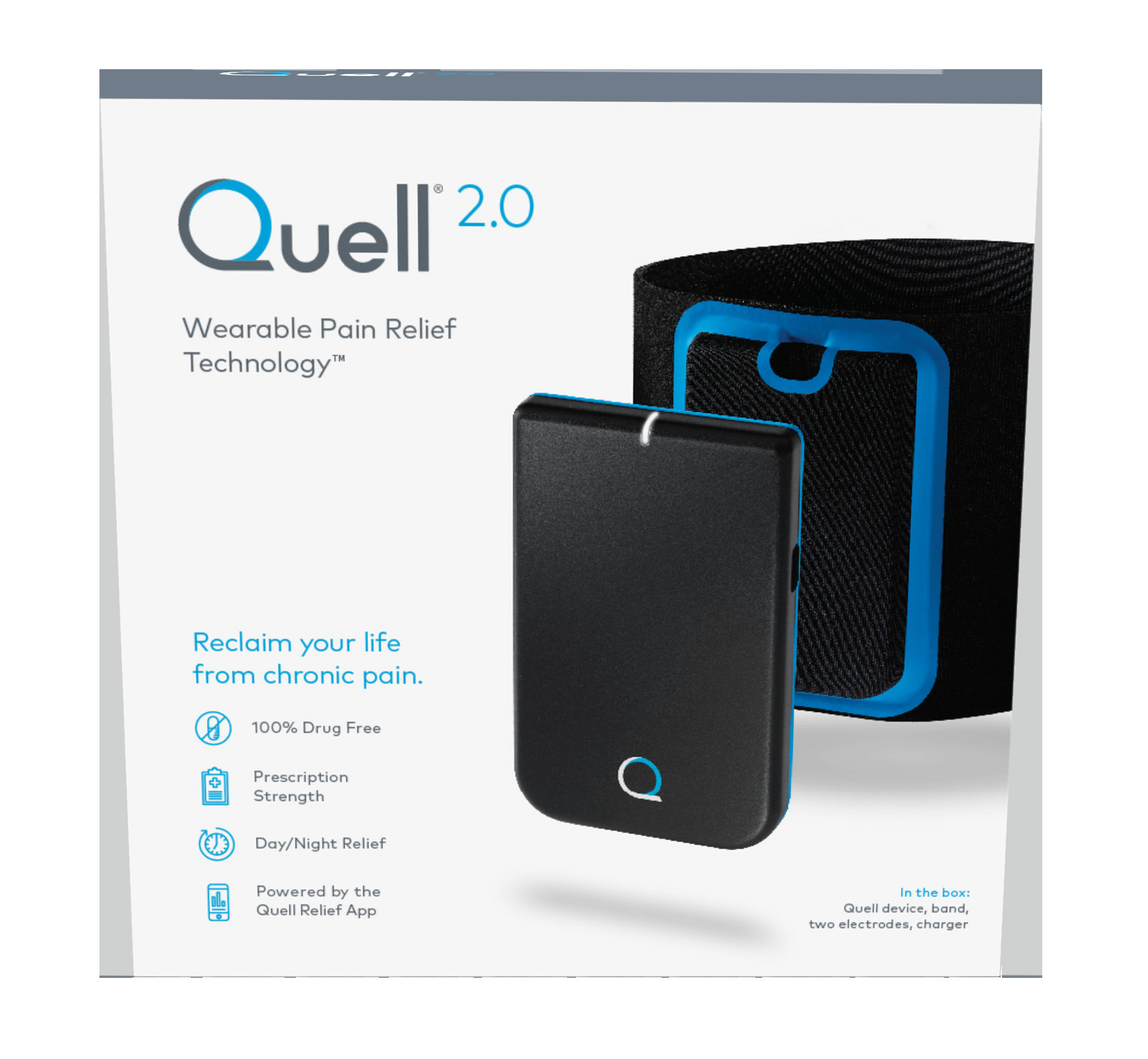 Quell 2.0 Wearable Pain Relief Starter Kit