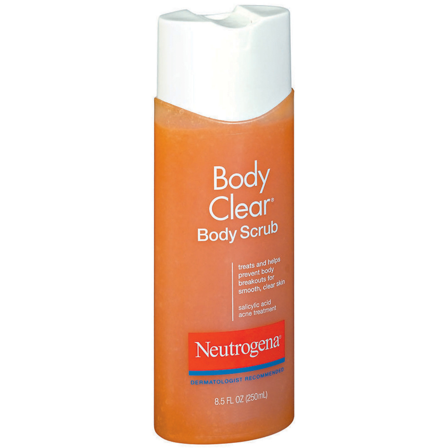 Neutrogena Body Clear Body Scrub Salicylic Acid Acne Treatment 8 5 Oz   46146 2 