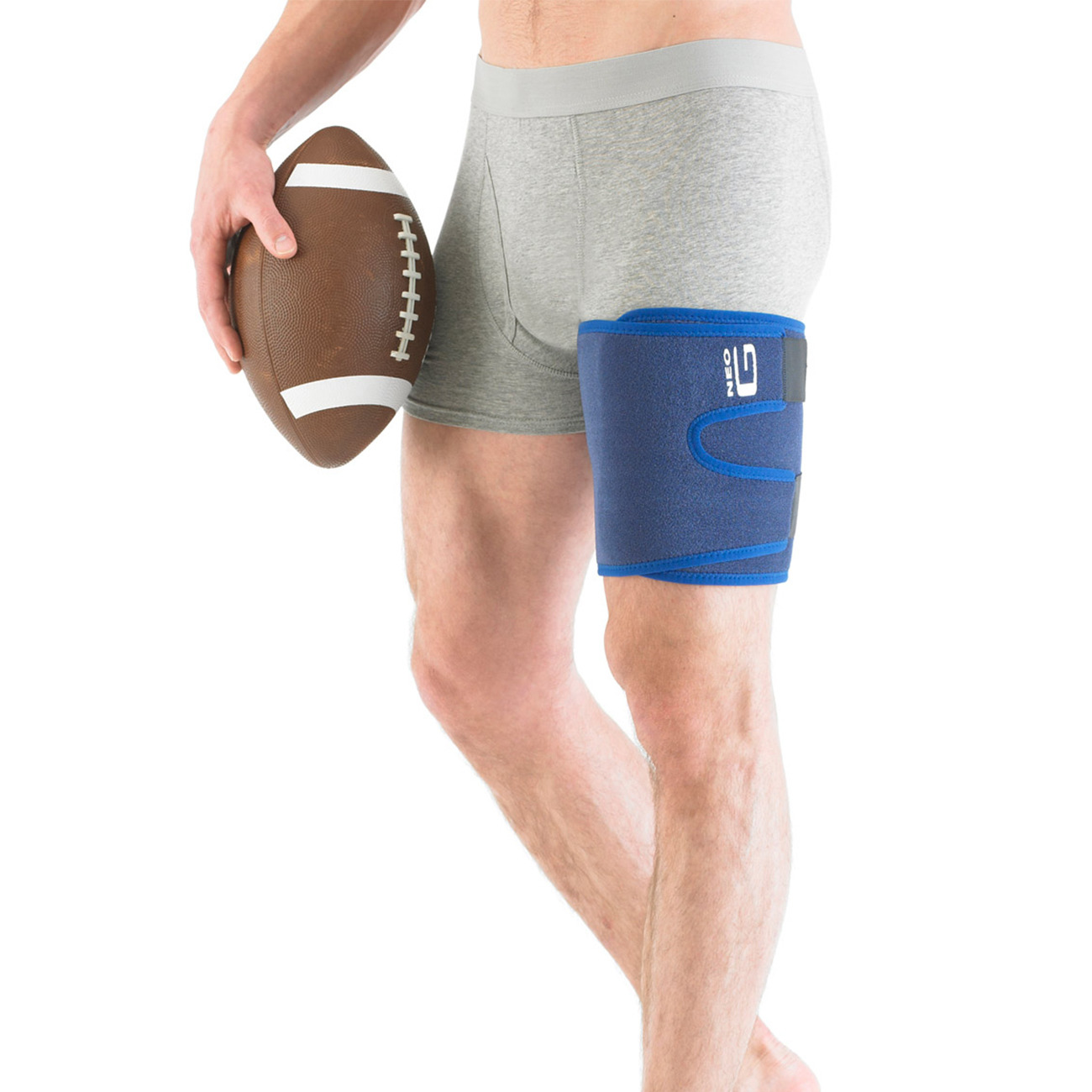 Neo G Thigh and Hamstring Compression Support Wrap, One Size