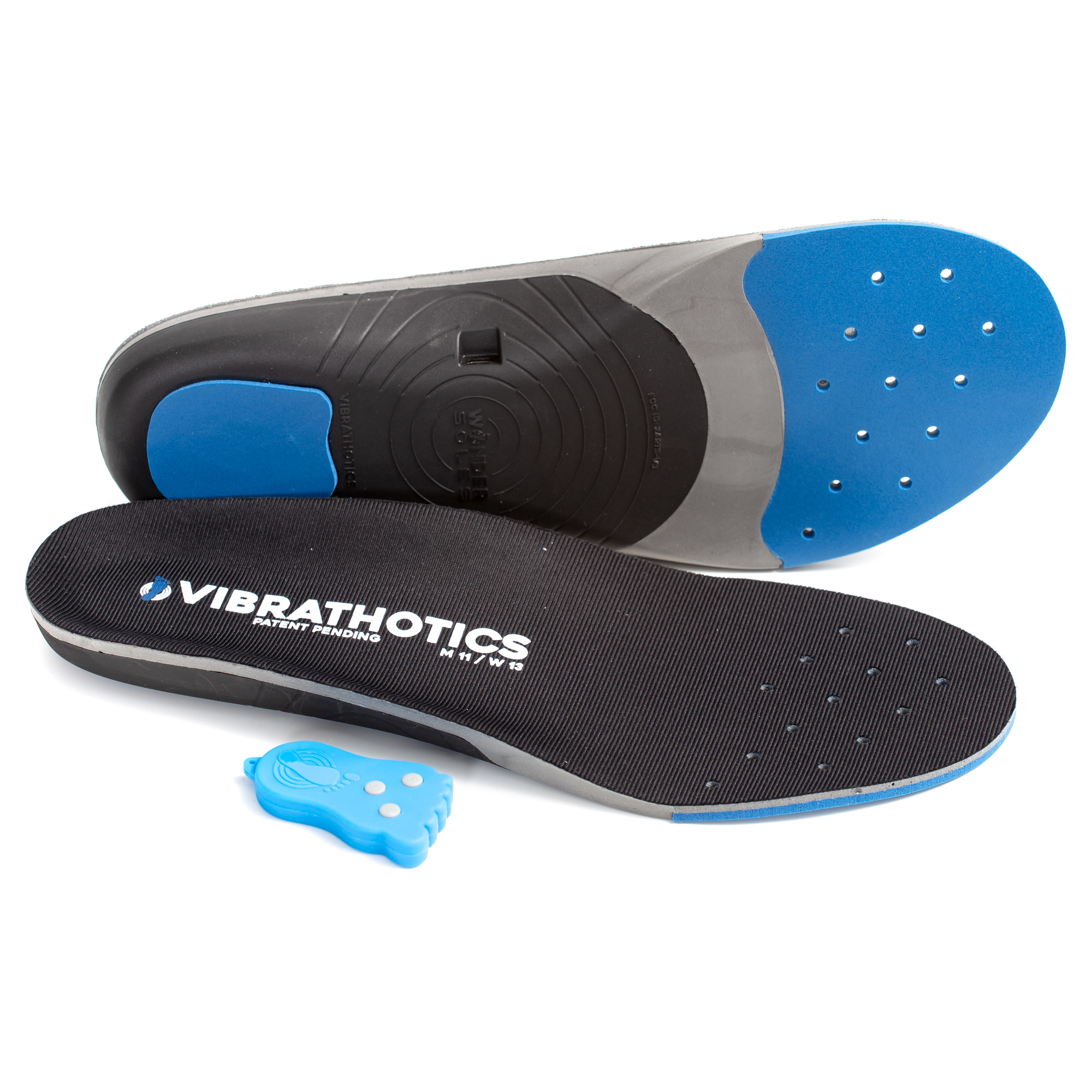 Vibrathotics Vibrating Shoe Insole, size Men's 99.5, Women's 1111.5