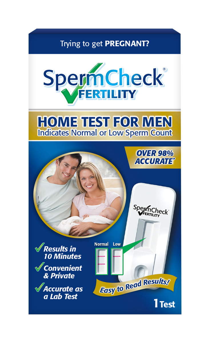 Spermcheck Fertility At Home Sperm Count Test Kit Fsastore Com