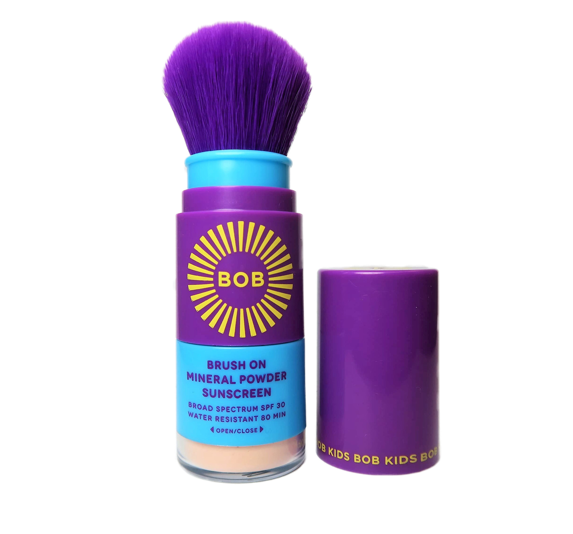 brush on block bob kids brush on spf 30 broad spectrum mineral powder sunscreen